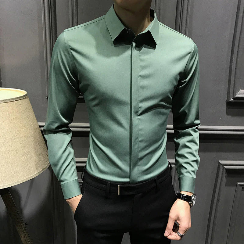 Chemise pour homme zéro pli