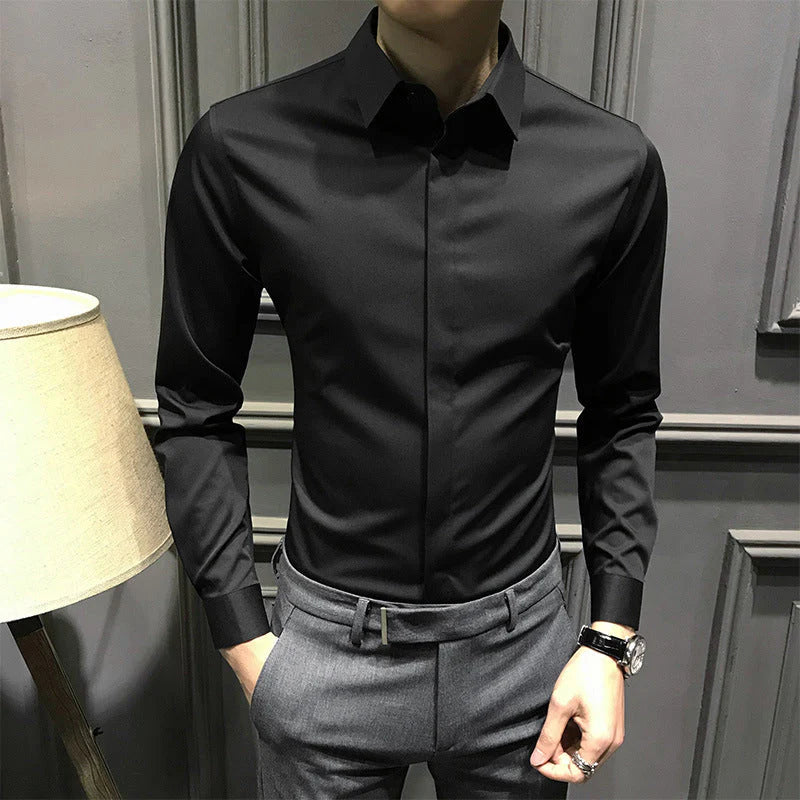 Chemise pour homme zéro pli