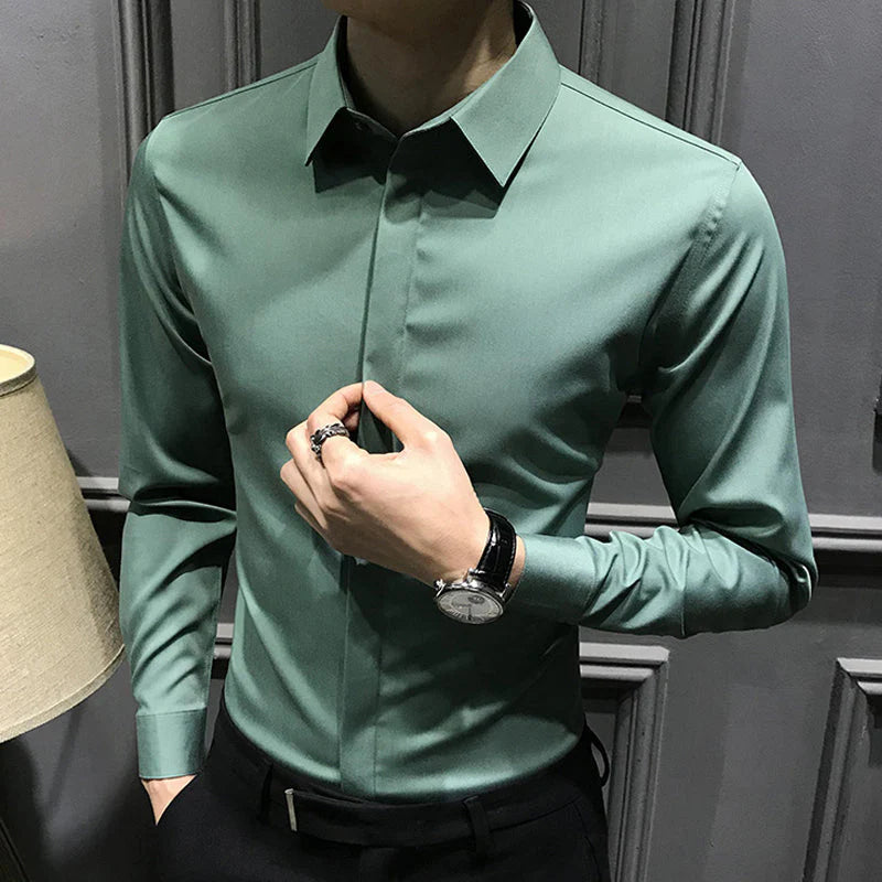Chemise pour homme zéro pli