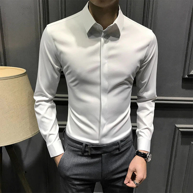 Chemise pour homme zéro pli
