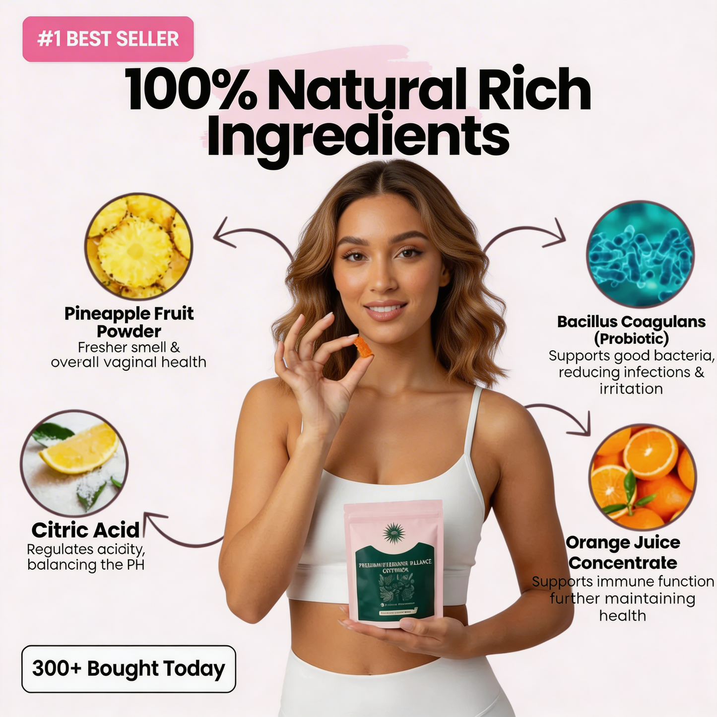 Feminine Balance pH Support Gummies