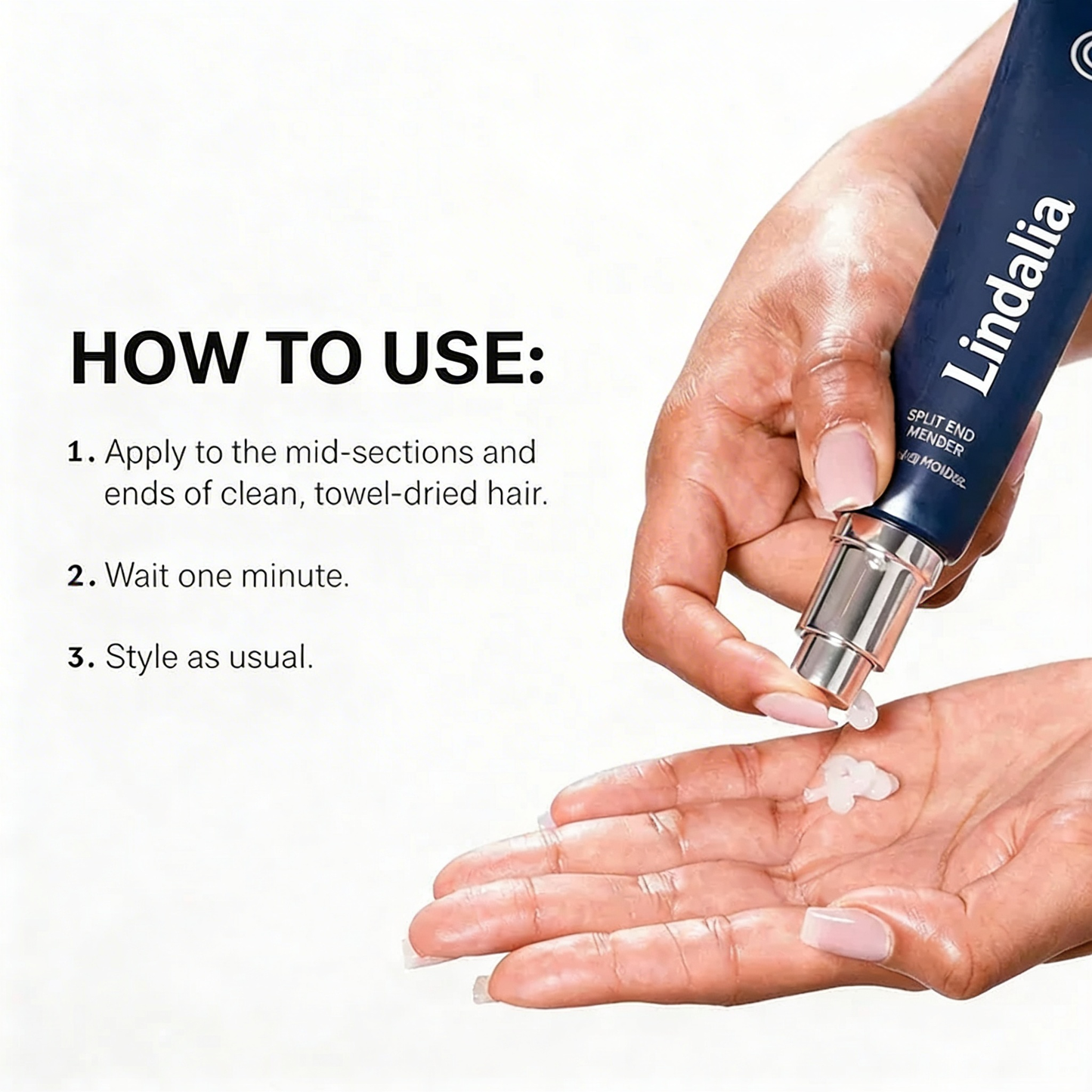 Sofort-Reparatur-Serum für gespaltene Haarspitzen