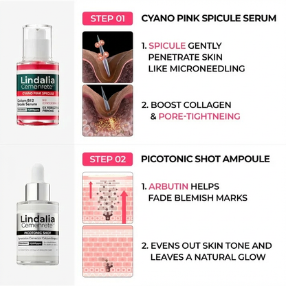 Korean Luminous Pore and Dark Spot Care Duo