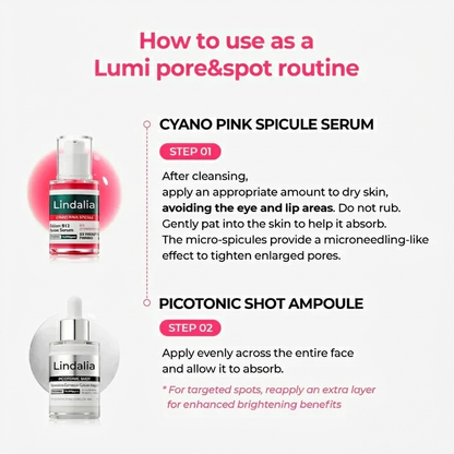 Korean Luminous Pore and Dark Spot Care Duo