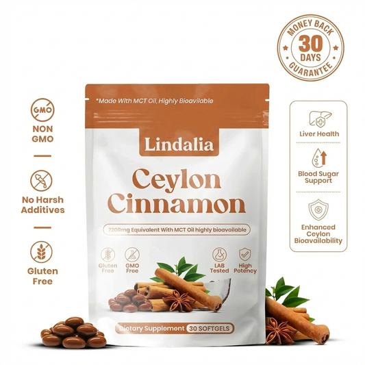 Ceylon-Zimt 7200mg mit MCT-Öl-Kapseln