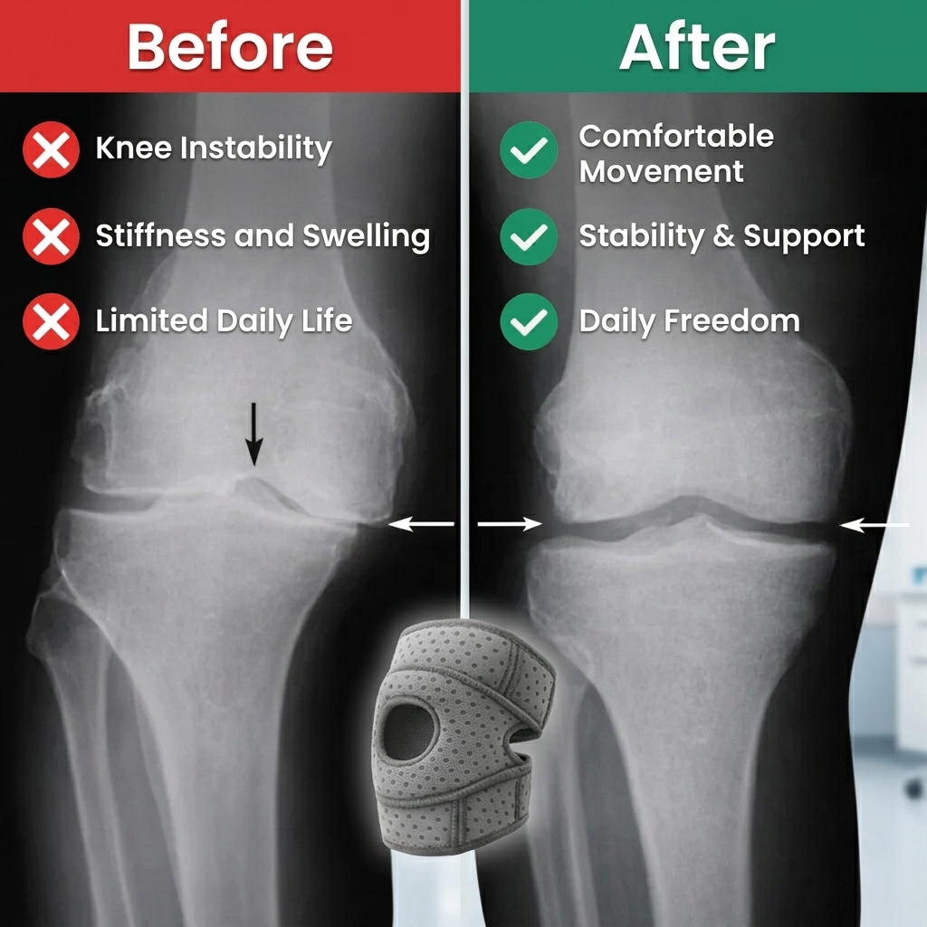 Orthopädische Kniestütze