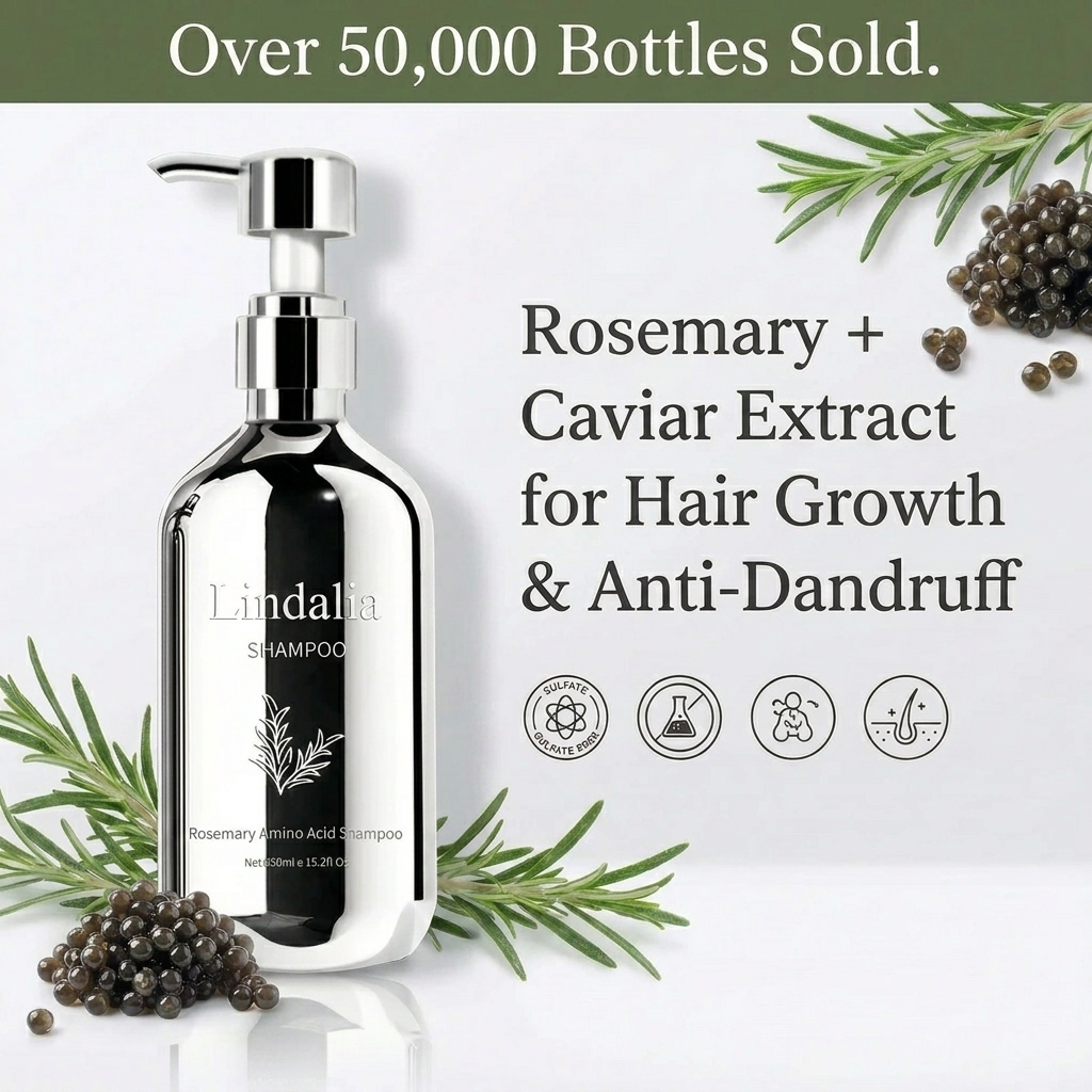 Kaviar- und Rosmarin-Volumen-Kopfhaut-Shampoo