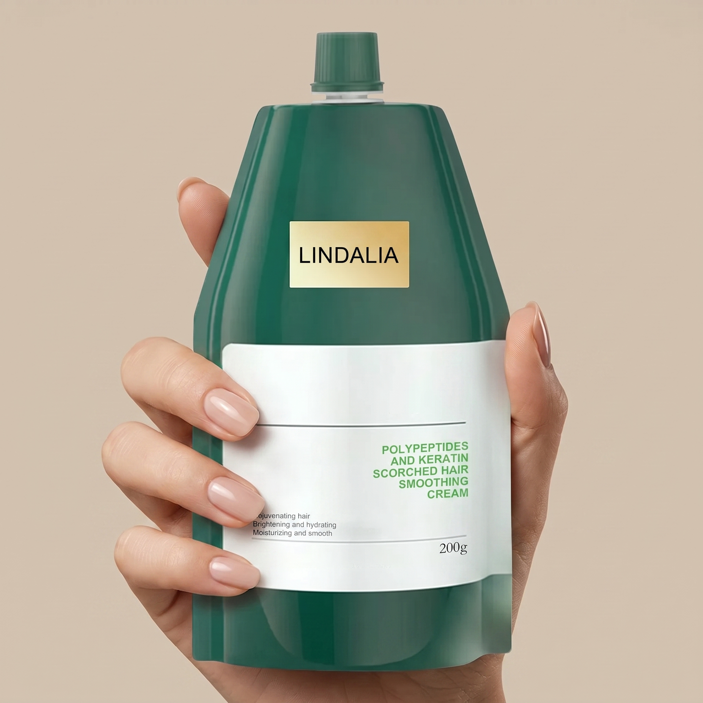 Poly Peptides and Keratin Hair Cream