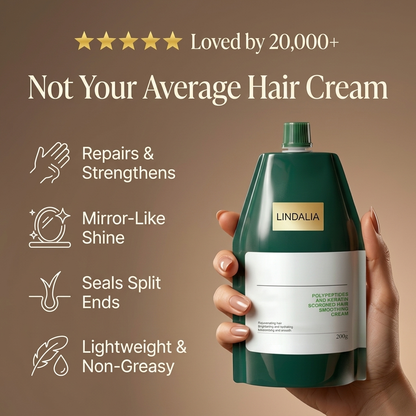 Poly Peptides and Keratin Hair Cream