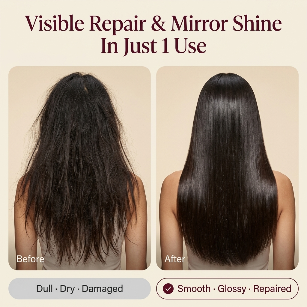 Poly Peptides and Keratin Hair Cream