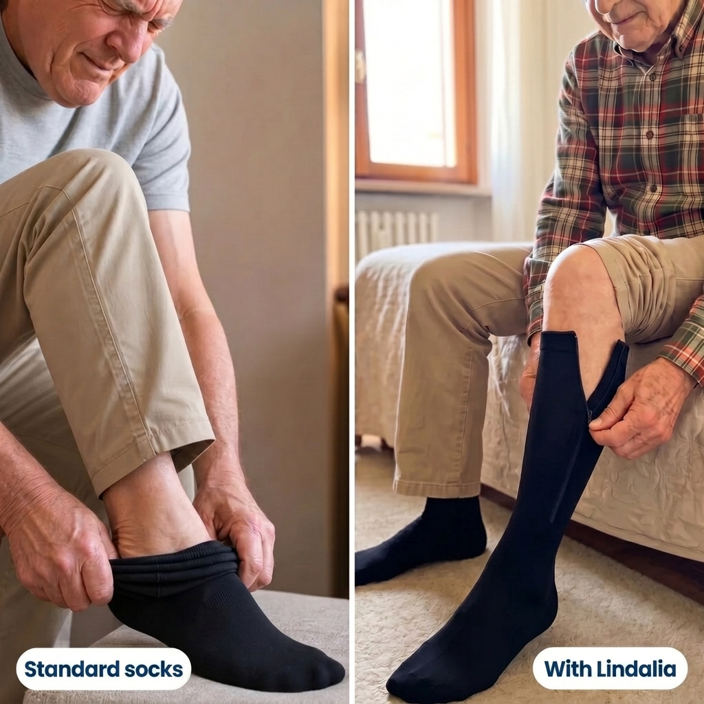 Zippered Compression Stockings