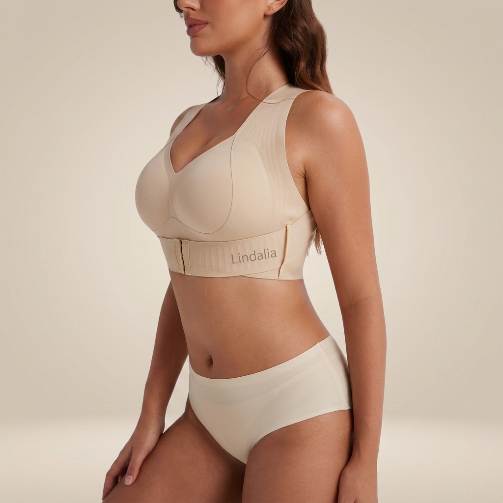 Soutien-gorge push-up correcteur de posture sans coutures Lindalia