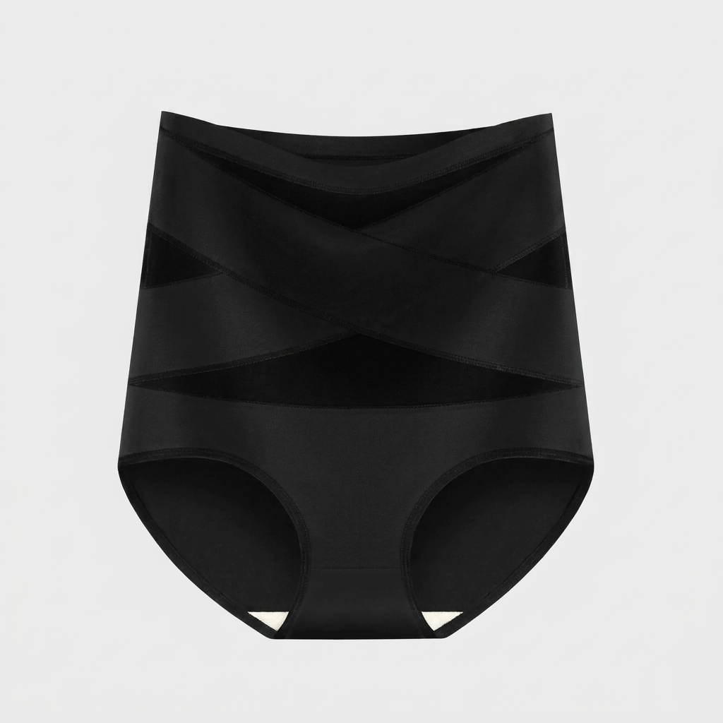 Lindalia High-Waist Sculpt Shaping Brief, Black