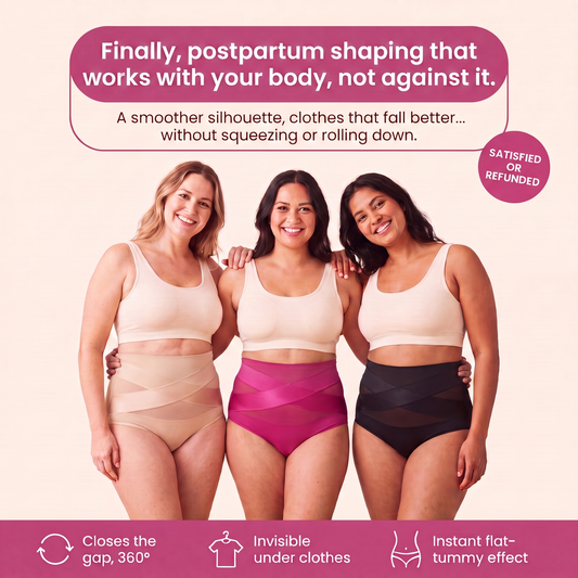 Lindalia High-Waist Sculpt Shaping Brief, postpartum shaping that works with your body