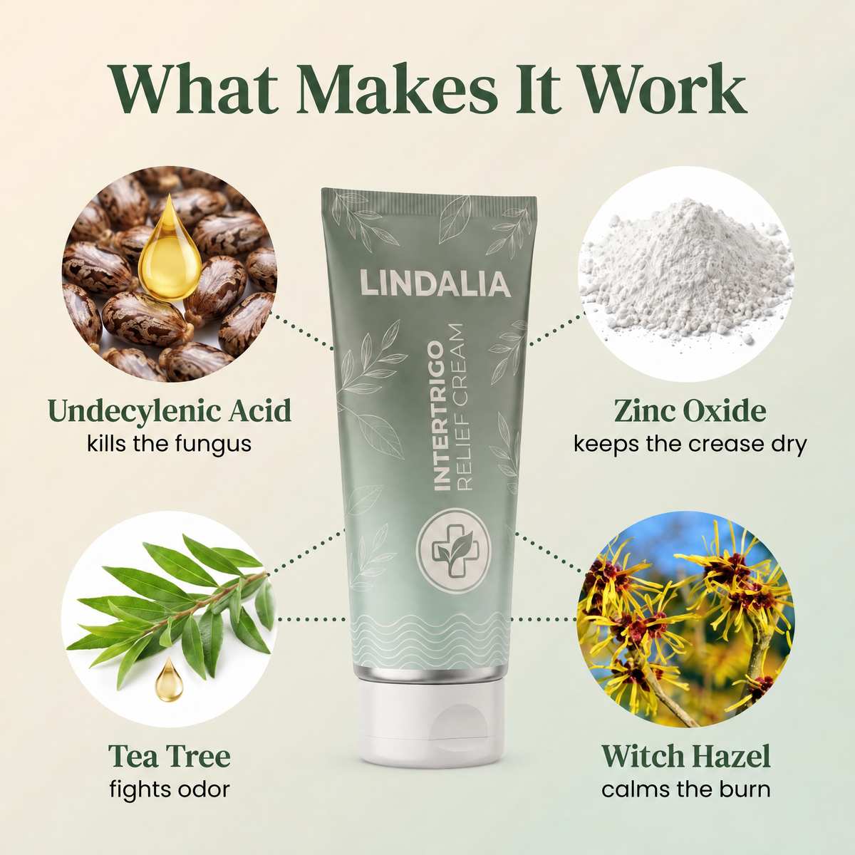 Lindalia Fold Rash Relief Cream