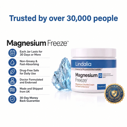 Lindalia Magnesium Freeze Relief Cream