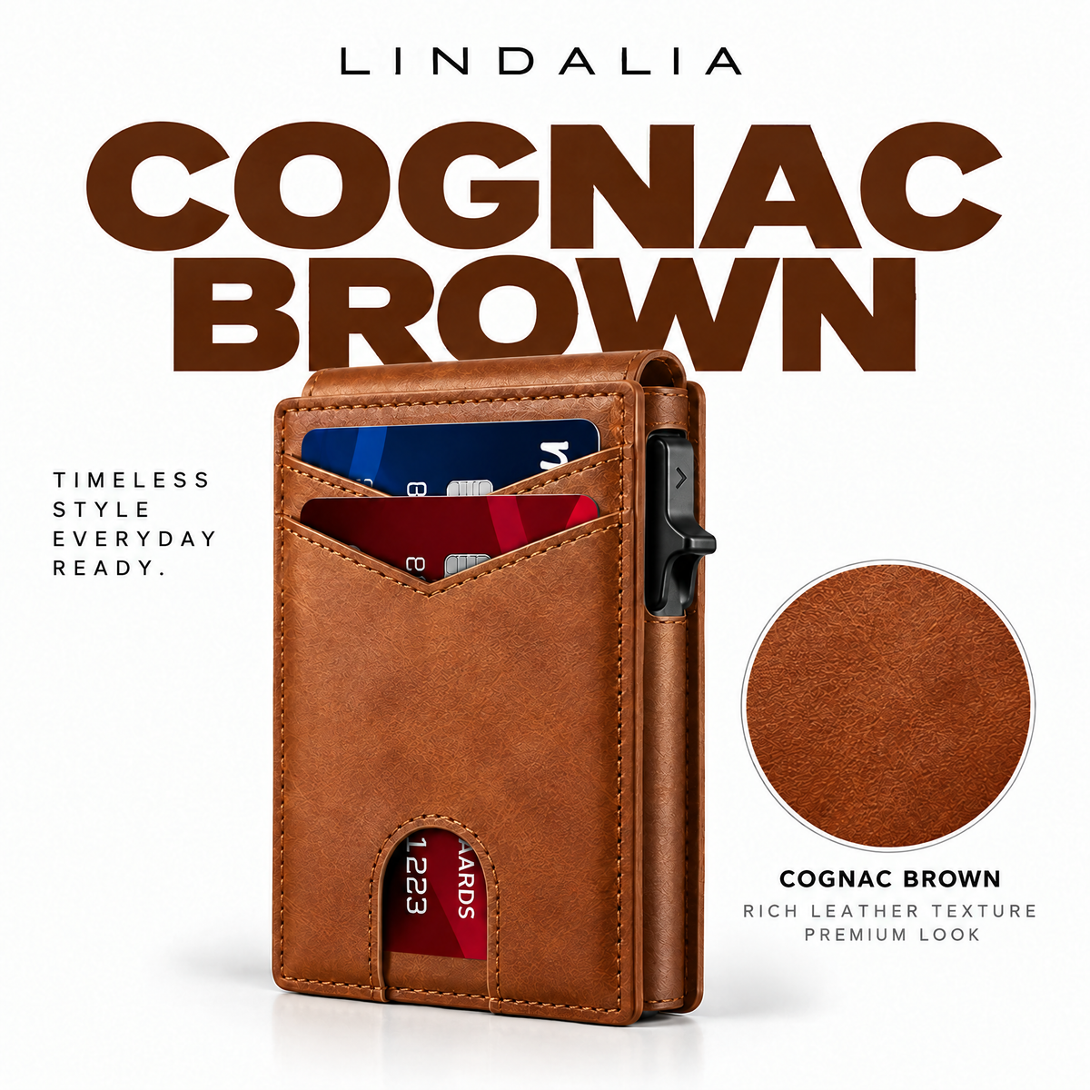 Lindalia Pop-Up RFID Wallet