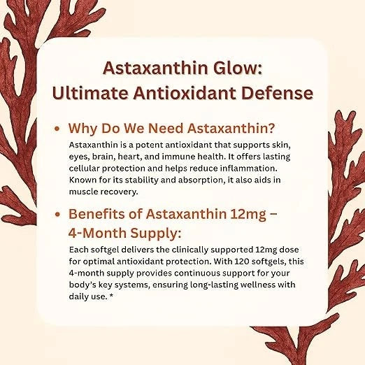 Astaxanthin Antioxidans-Komplex Softgels