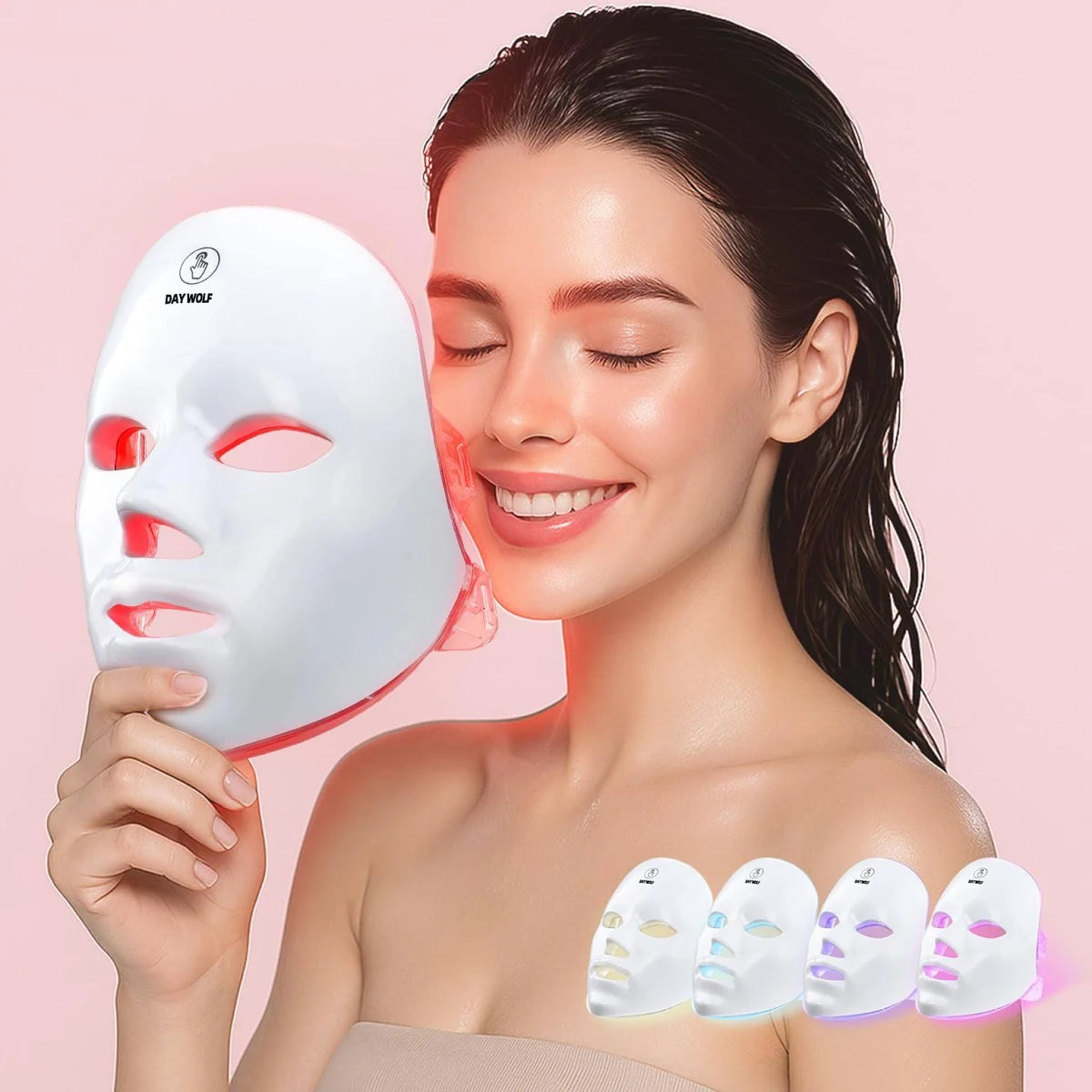 7-Farben LED-Gesichtsmaske